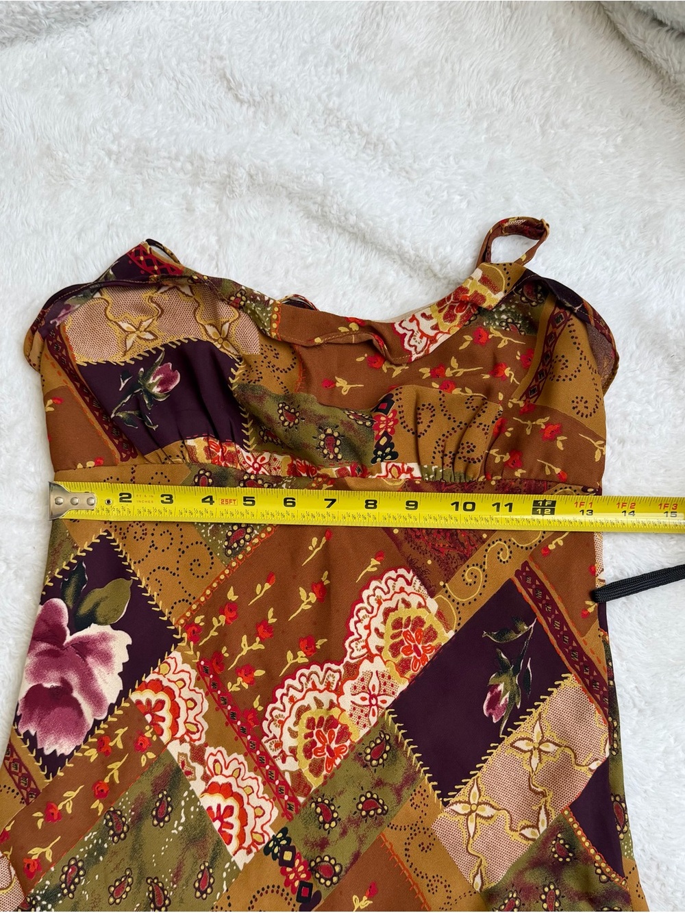 Vintage 90s Jonathan Martin patchwork dress! - Picture 4 of 4